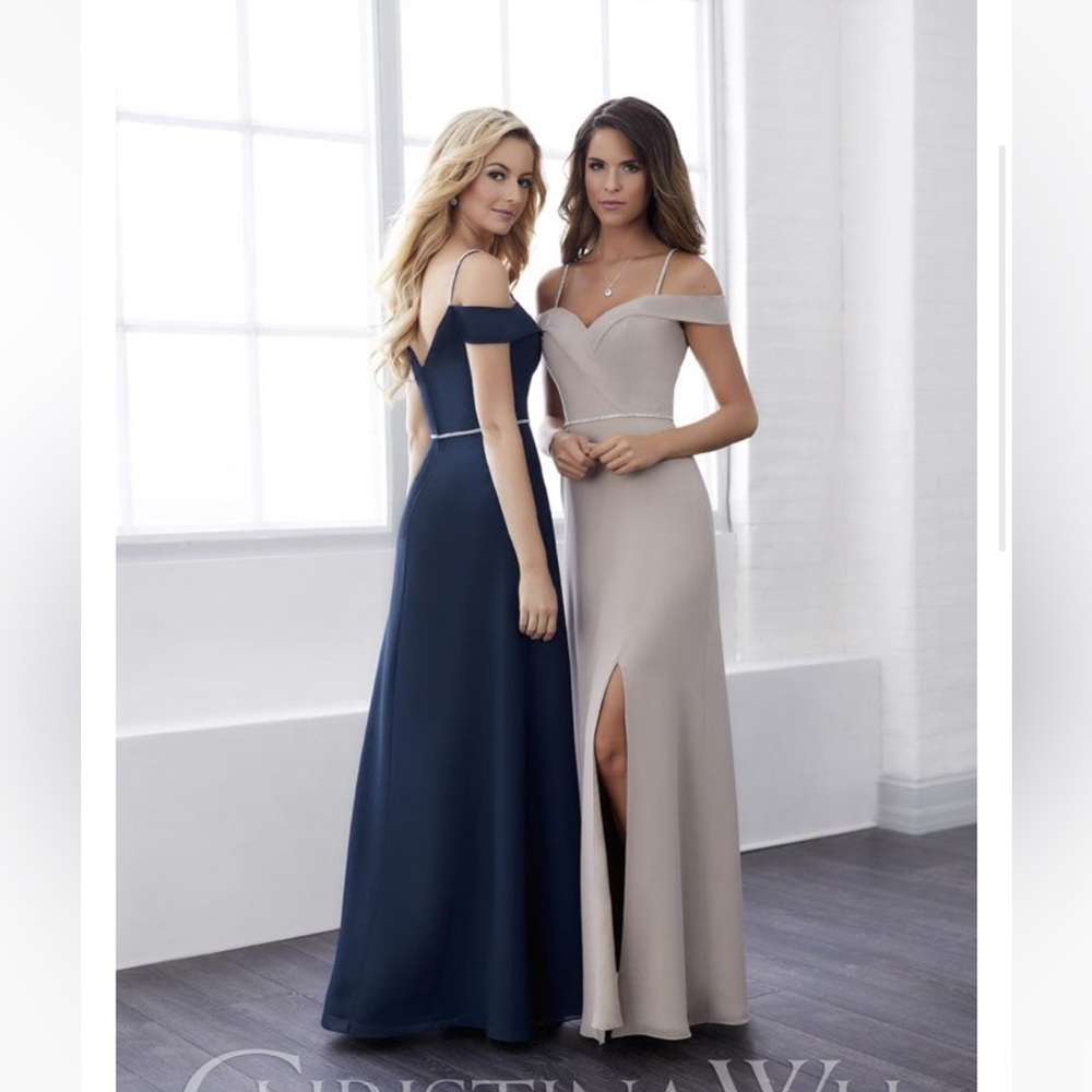 Elegant Off-Shoulder Gown